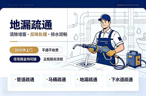 铜仁地漏疏通